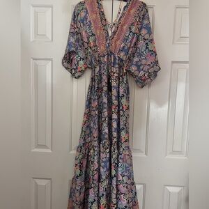 NWT Boutique SILK  MIDI / MAXI DRESS